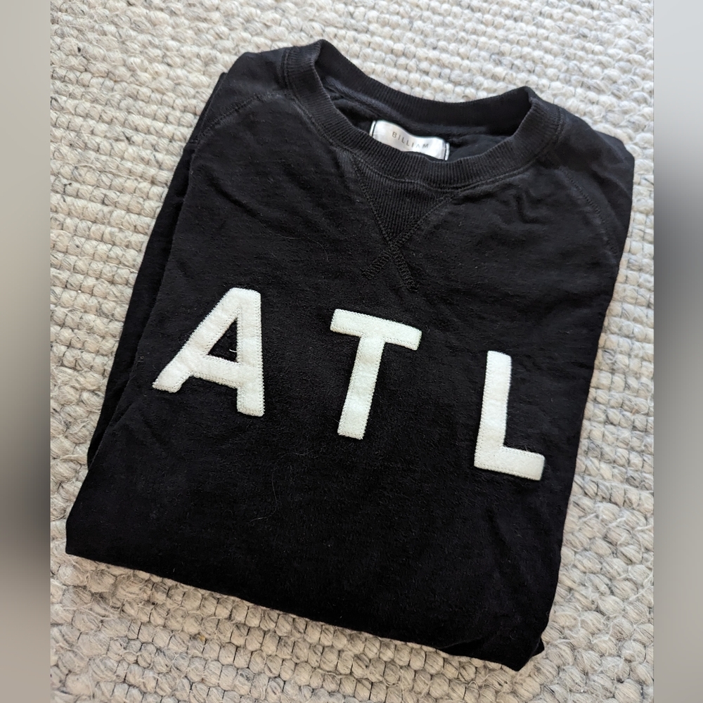 Atlanta ATL black sweatshirt